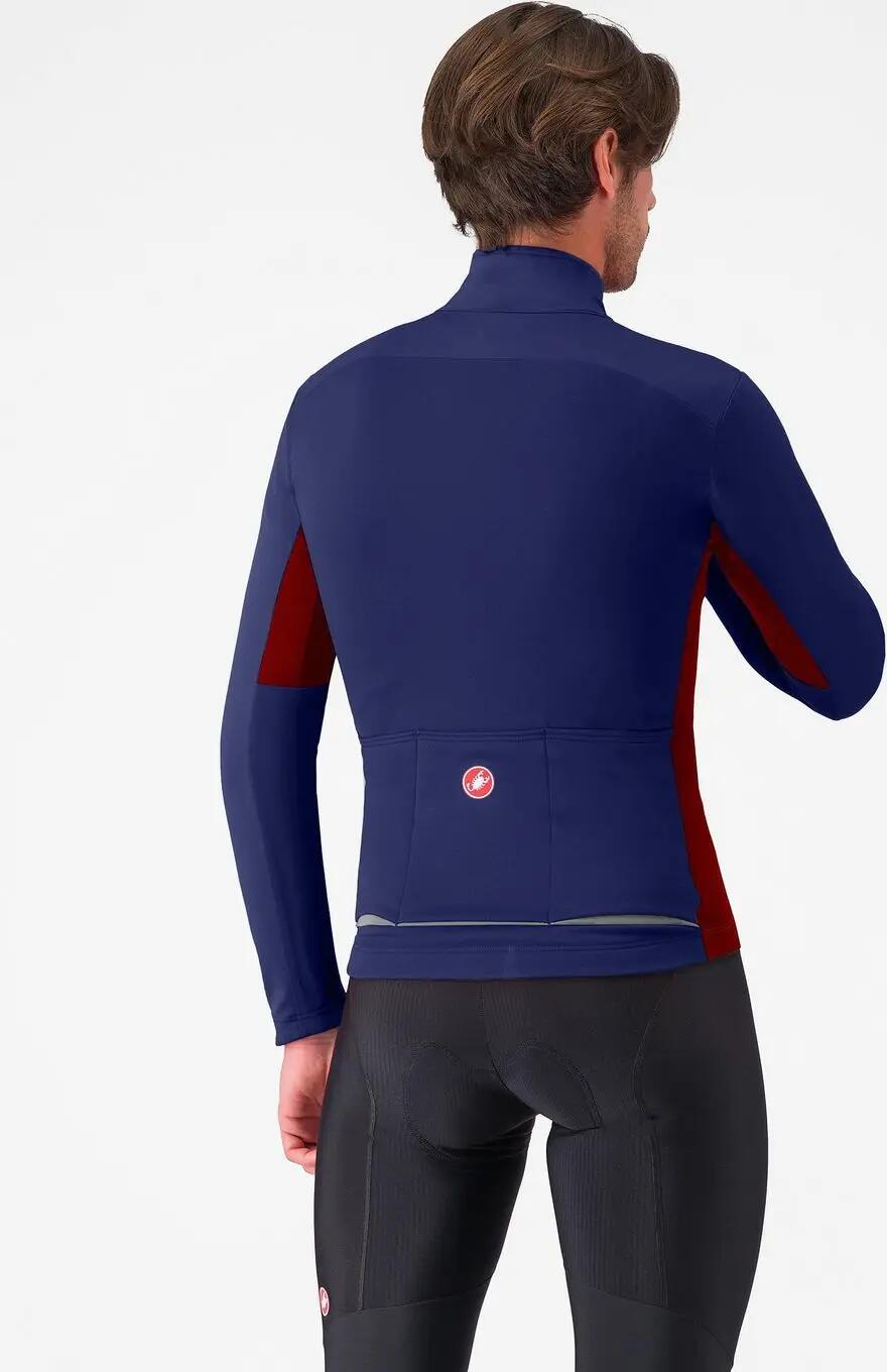 Castelli Entrata 2 Heren Lange Mouw Jas Blauw 2/2
