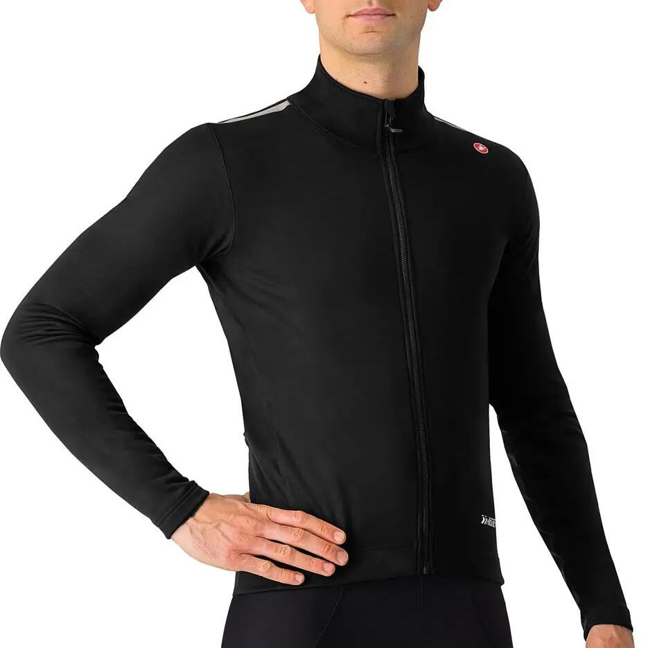 Castelli Espresso Air Long Sleeve Jacket Black