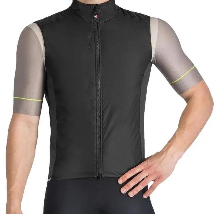 Castelli Fly Direct Sleeveless Jacket Gray Men's
