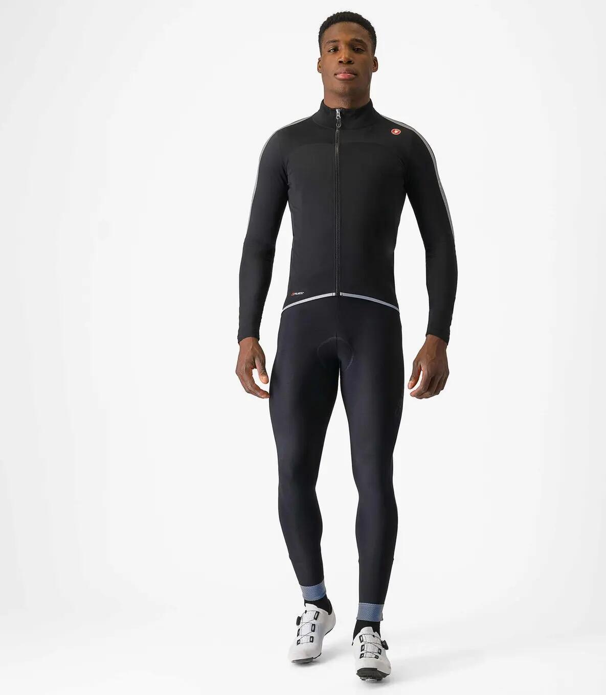 Veste Imperméable Castelli Ultra Rain Cape Noir/Silver 5/5