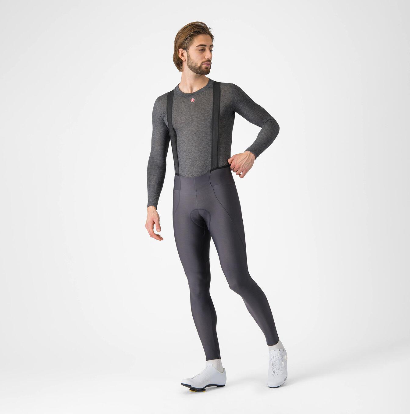 Sous-Maillot Manches Longues Homme Castelli Medio Gris 3/5