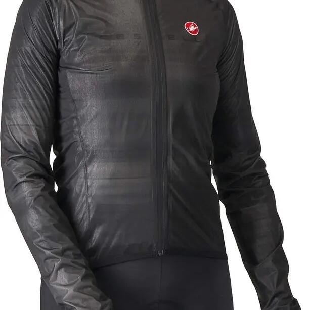 Castelli Squall Shell Women's Windbreaker Jacket Black/Silver