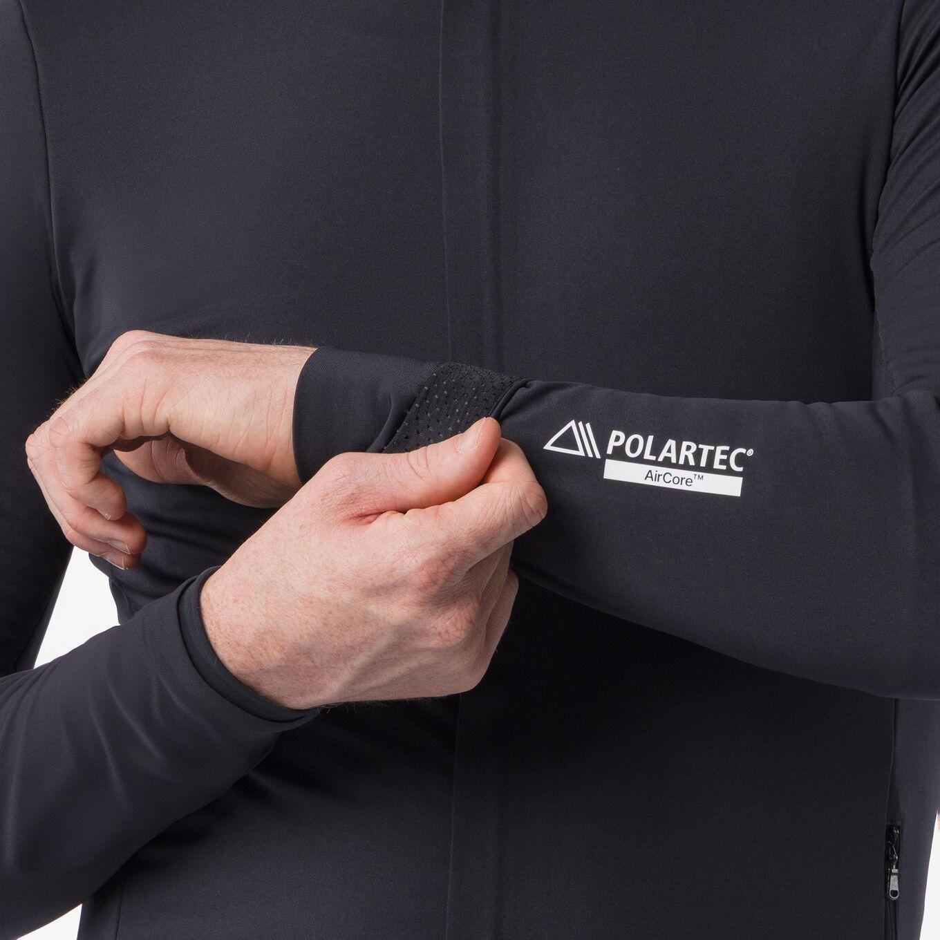 Casaco Castelli Alpha 150 de manga comprida para homem Preto 5/6