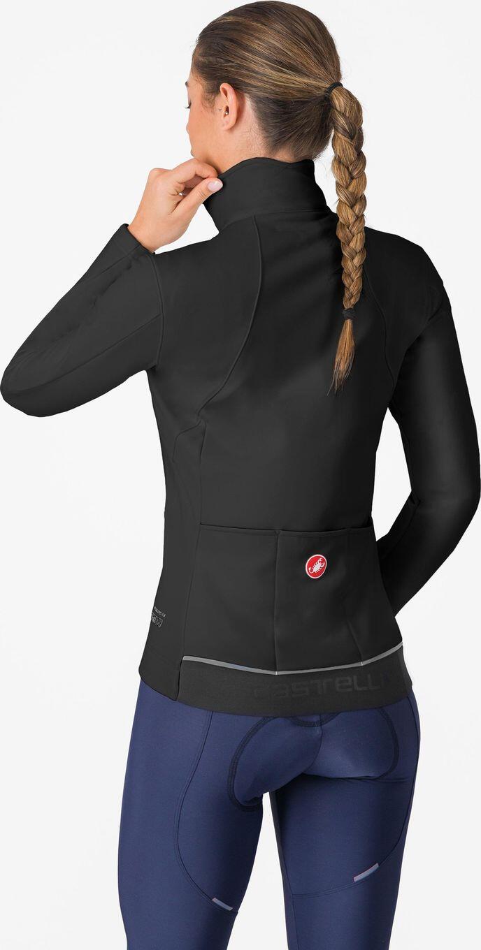 Castelli Espresso Air Damesjack Lange Mouw Zwart 2/2