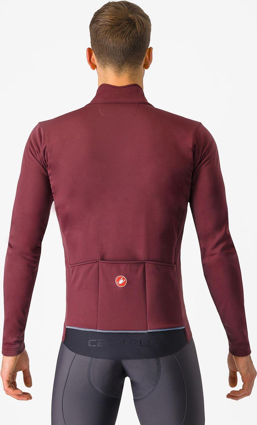 Veste Manches Longues Castelli Espresso Air Bordeaux 2/5