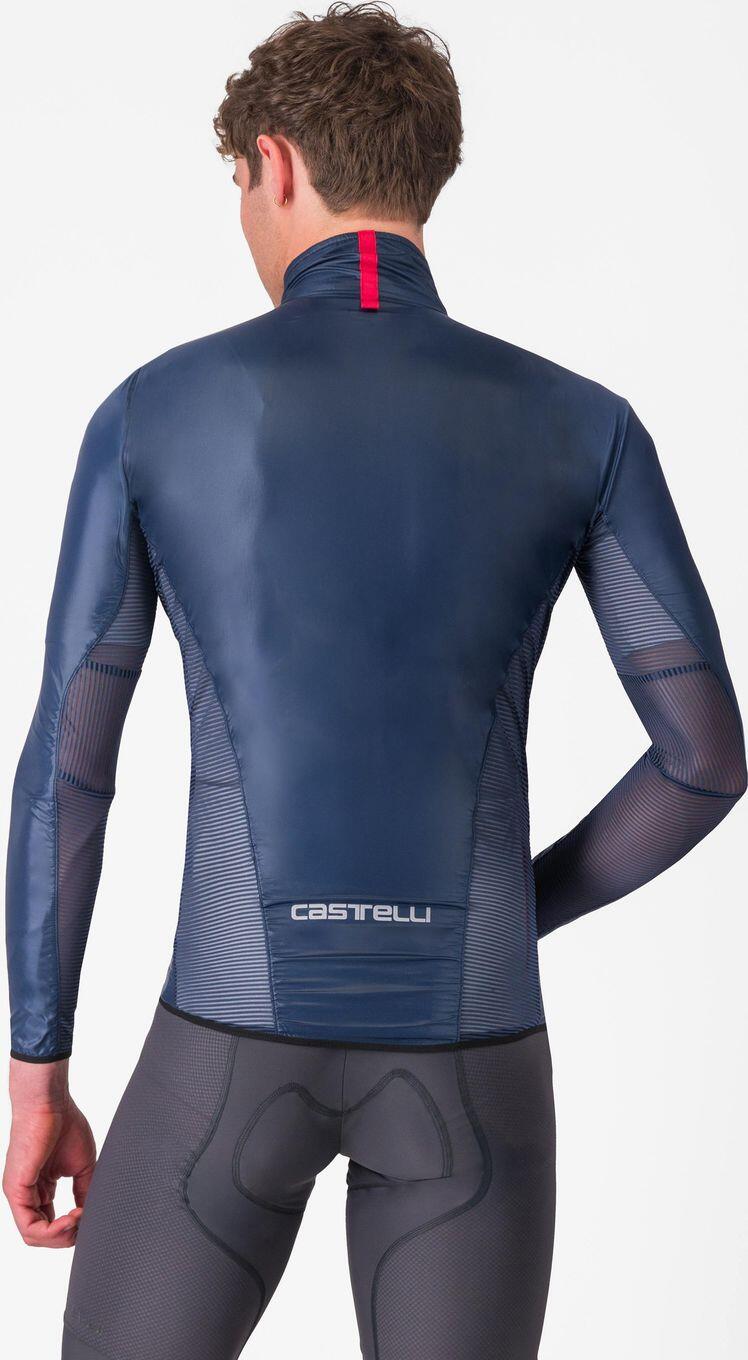 Casaco corta-vento Castelli Aria Shell Azul 2/6