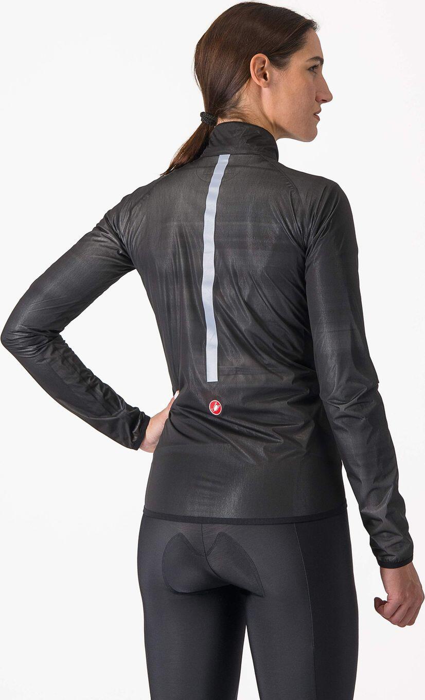 Castelli Squall Shell Winddichte Jas voor dames Zwart/Zilver 2/6