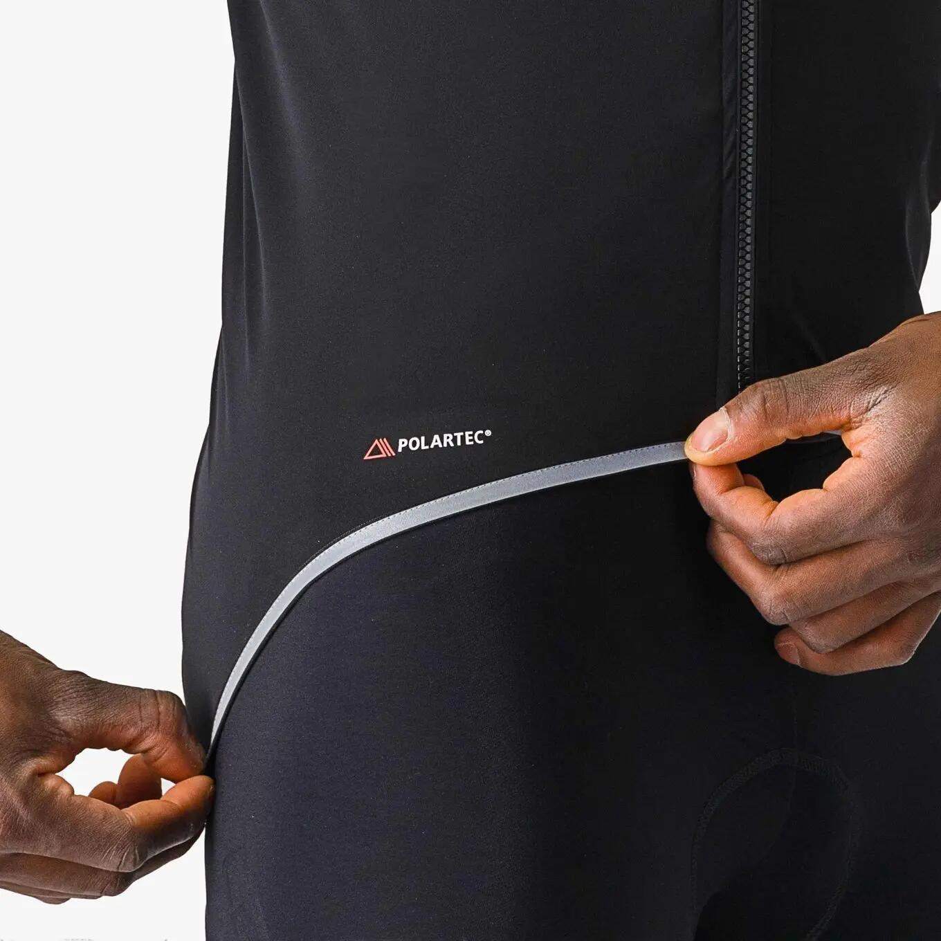 Veste Imperméable Castelli Ultra Rain Cape Noir/Silver 4/5