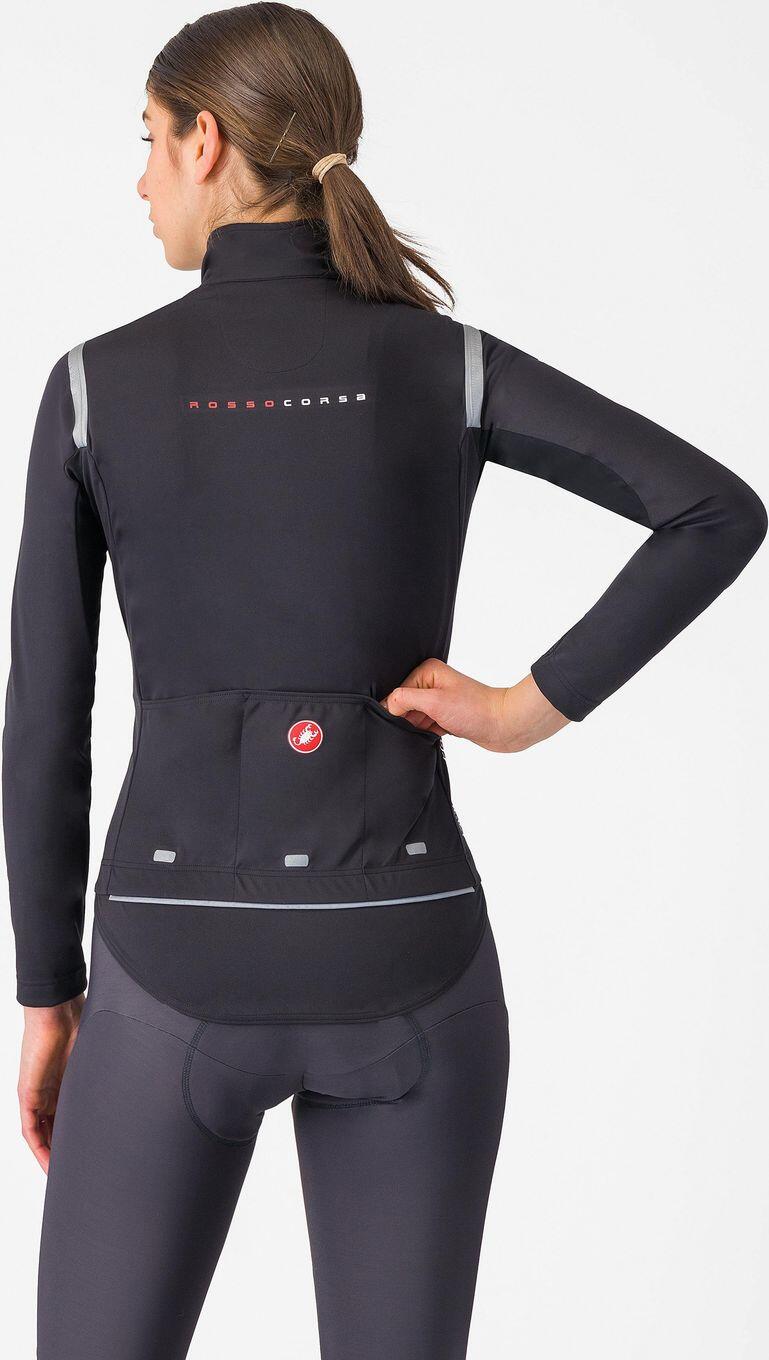 Casaco Castelli Perfetto Ros 3 de manga comprida para mulher Preto 2/7