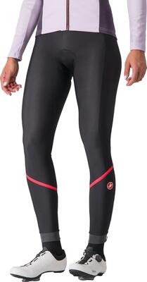Castelli velocissima women's thermal broek zwart/rood