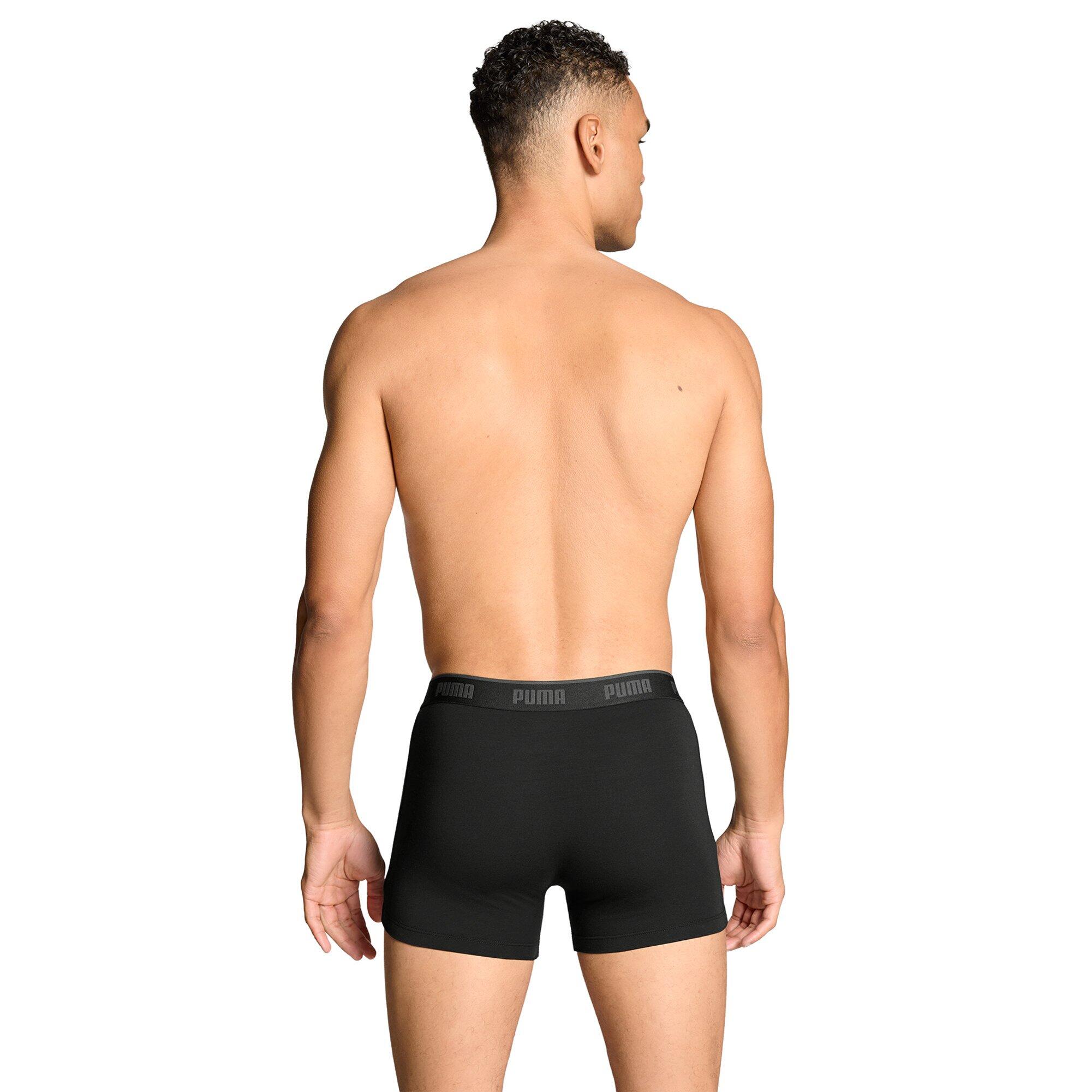 Multi-Sport Heren Comfort Stretch 3-Pack Boxers Zwart & Grijs Multi 7/8