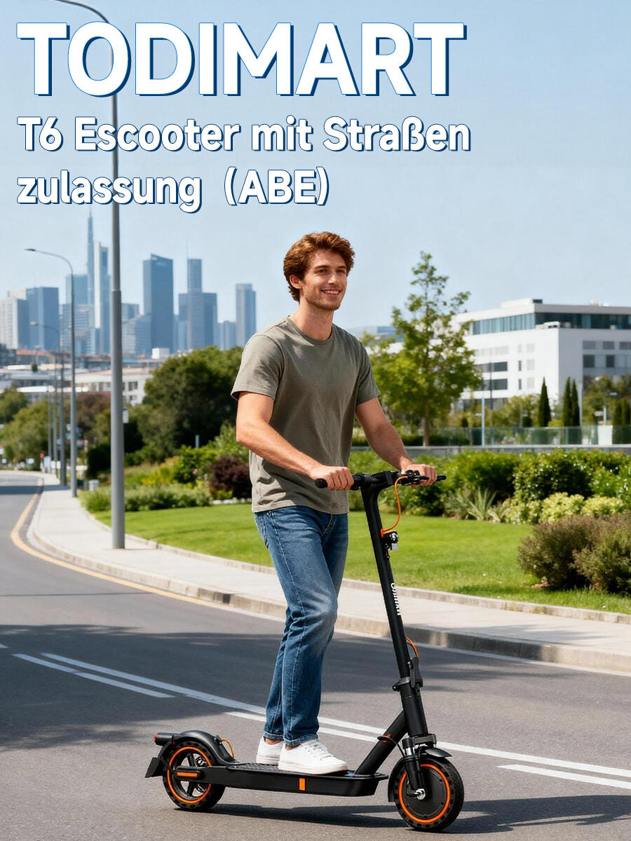 Elektrická koloběžka TODIMART T6 – Skládací elektrická koloběžka 8,5" 8/9