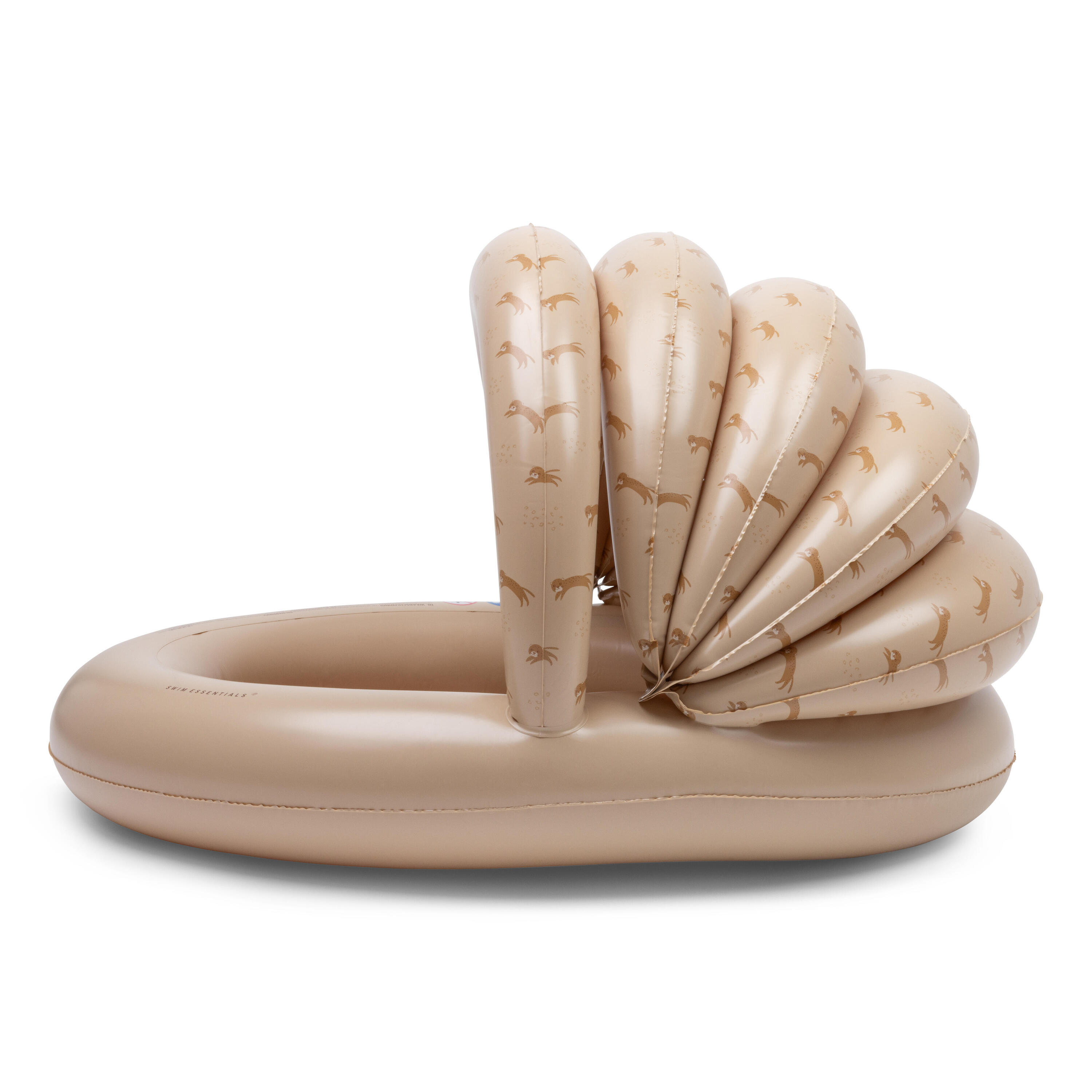Swim Essentials Kinderpool - Beige - Roamer - Ø 100 cm mit Sonnendach 2/5