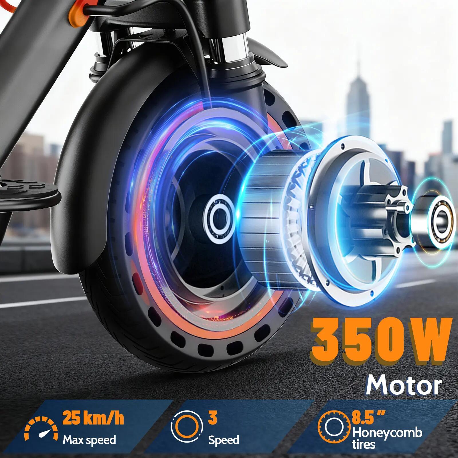 Elektrická koloběžka TODIMART T6S – Skládací elektrická koloběžka 8,5" 4/9