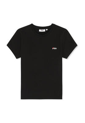 T-shirt dames fila trivero slim fit zwart