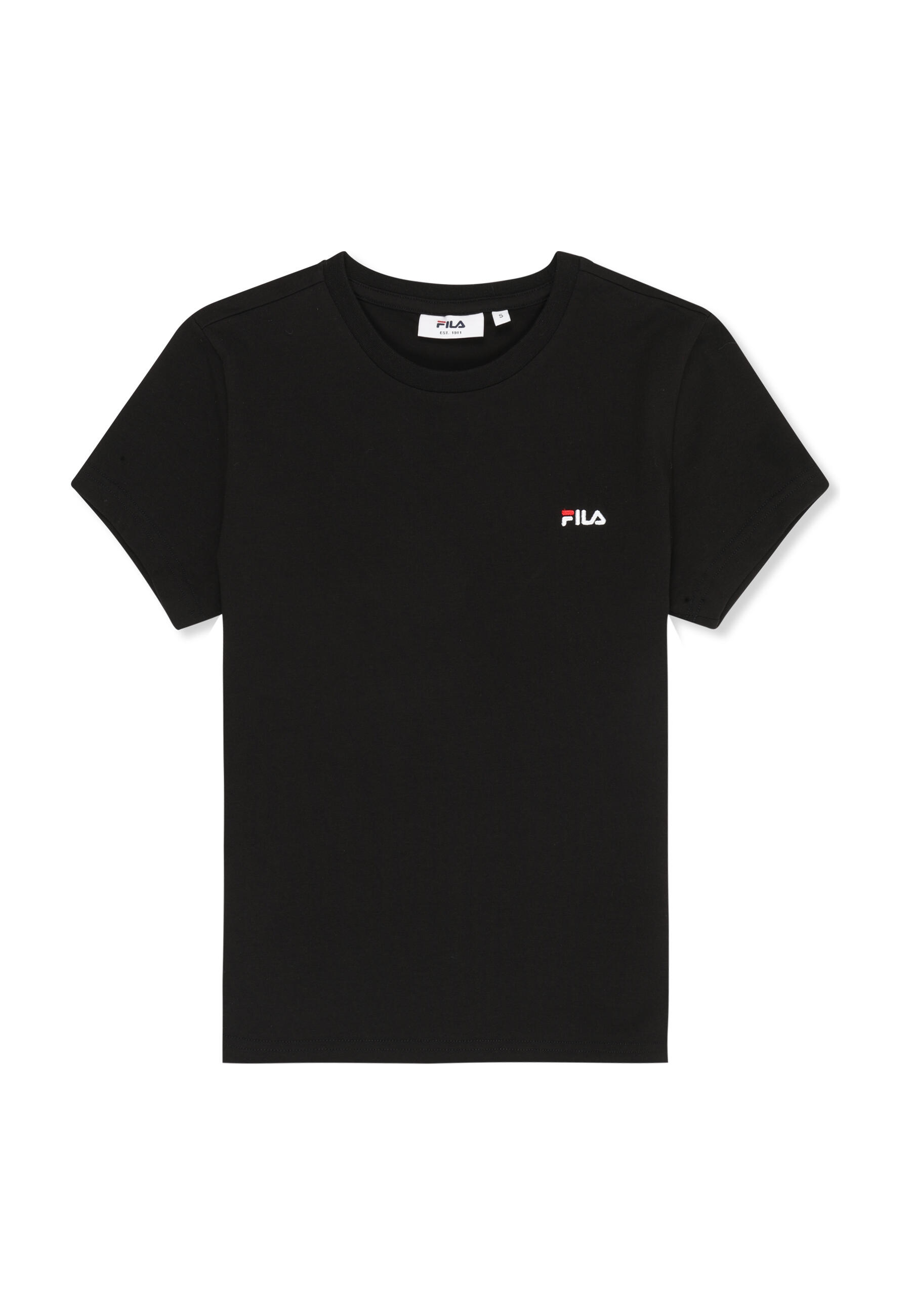 Camiseta Trivero Slim – Camiseta feminina de manga curta e gola redonda 1/3
