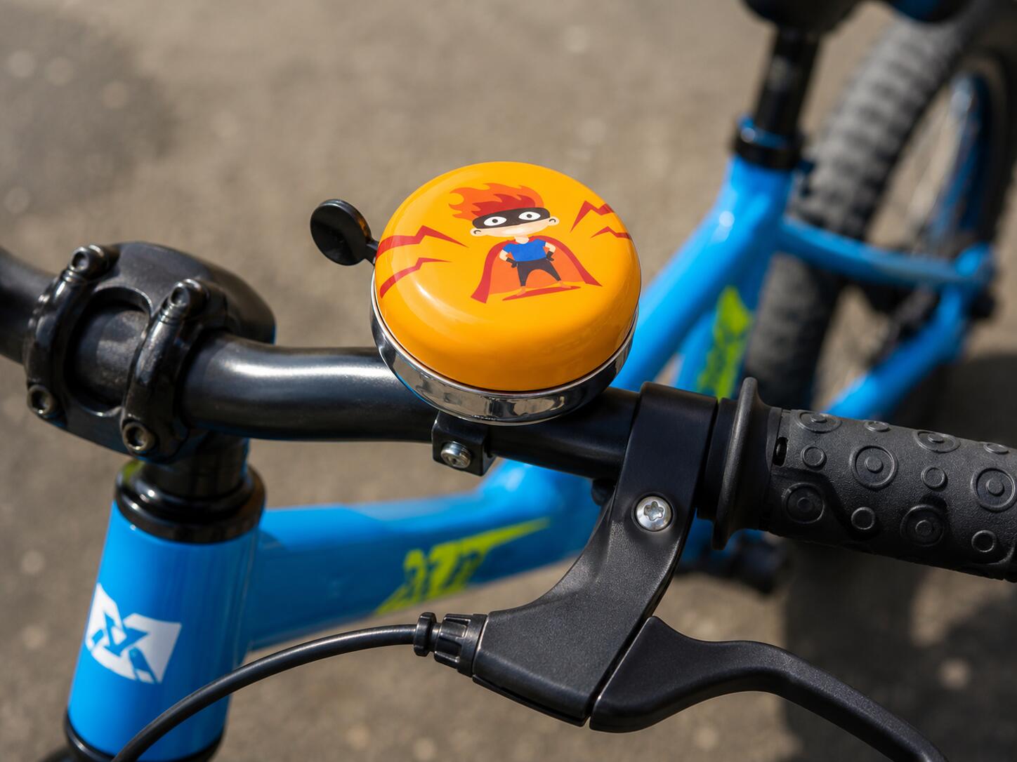 Campainha de bicicleta / trotinete para criança Laranja - DRING G 3/4