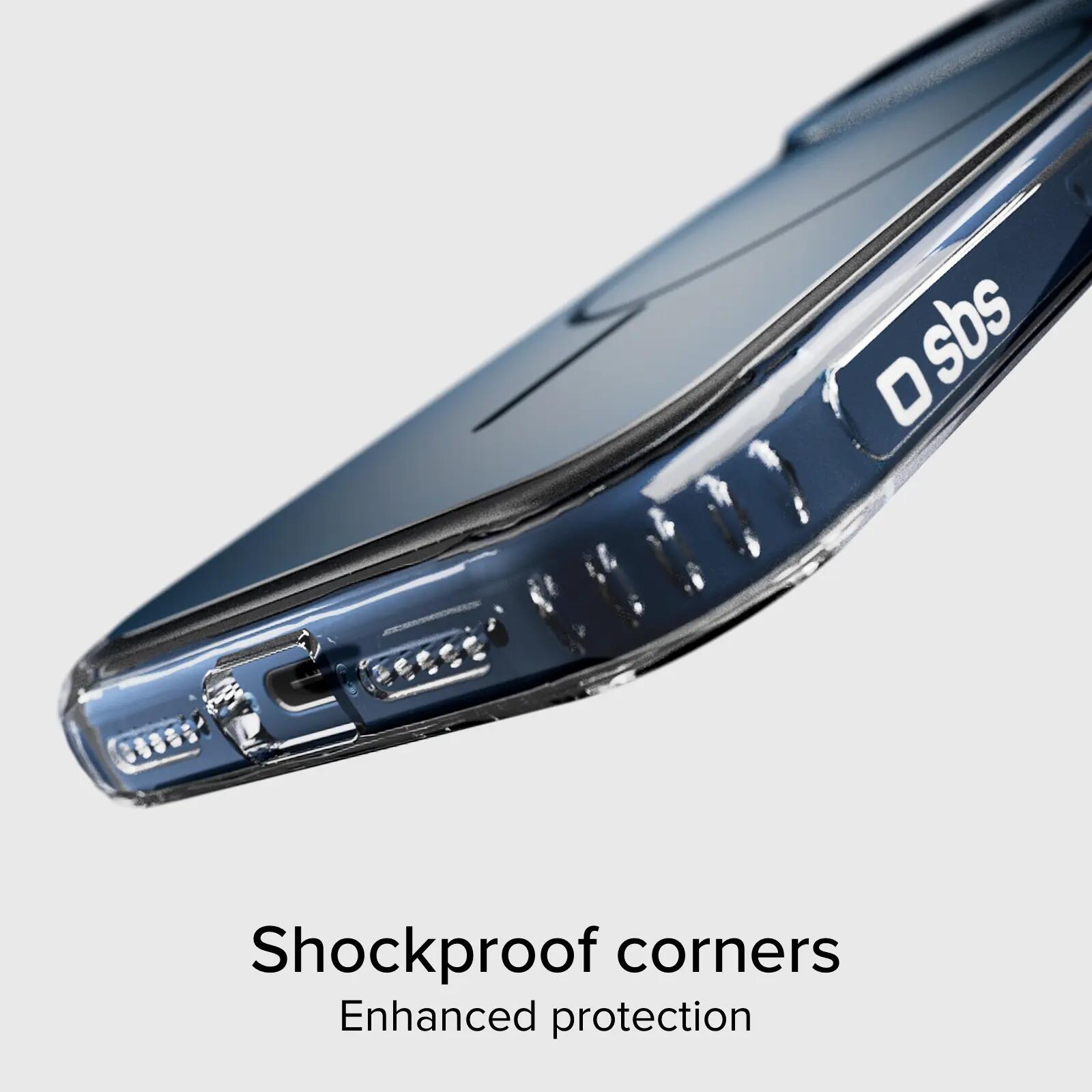 Cover magnetica compatibile con MagSafe con angoli antiurto per iPhone 17 Pro 6/7