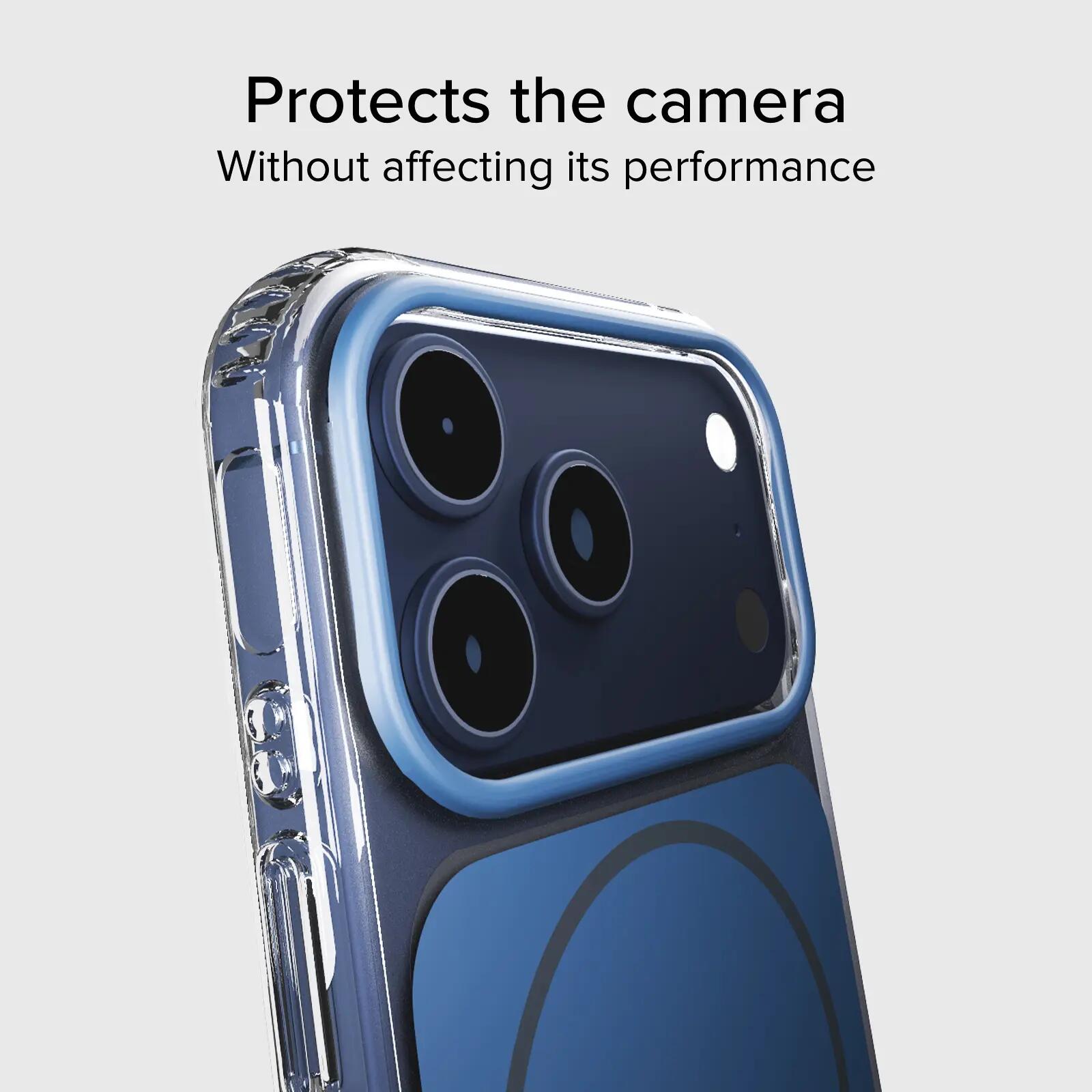 Cover magnetica compatibile con MagSafe con angoli antiurto per iPhone 17 Pro 4/7