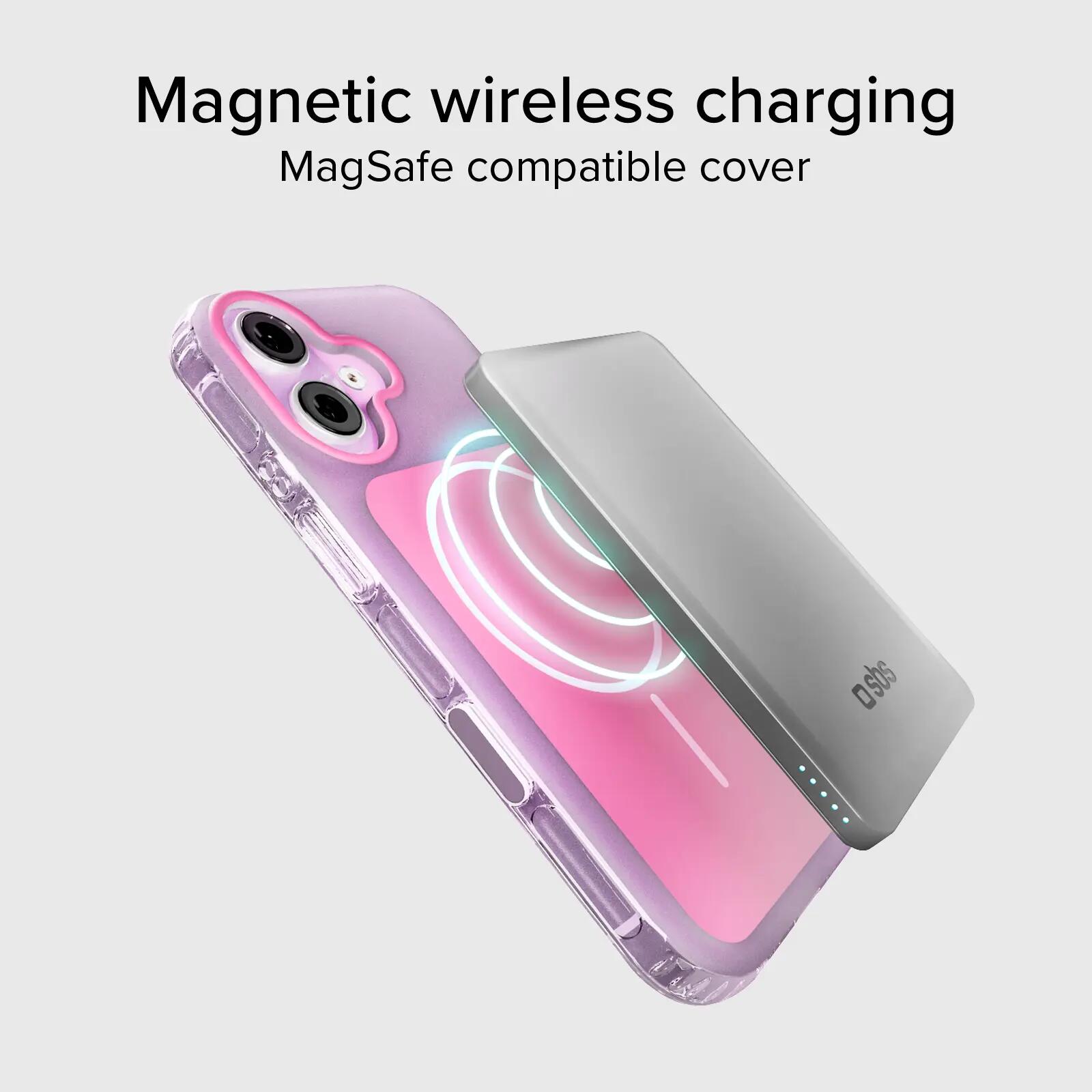 Coque magnétique compatible MagSafe avec coins anti-chocs pour iPhone 17 5/7