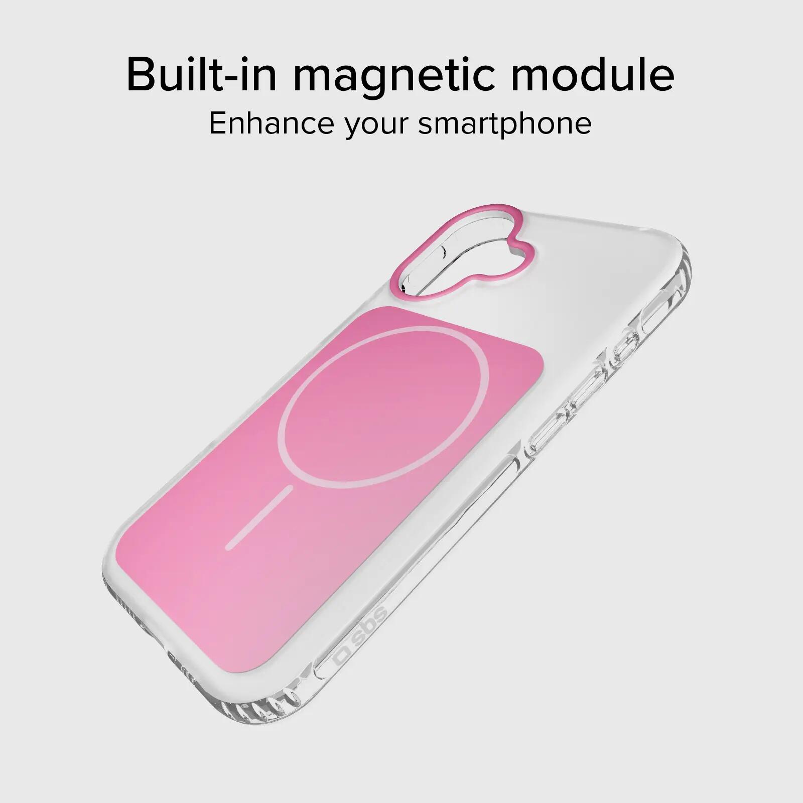 Coque magnétique compatible MagSafe avec coins anti-chocs pour iPhone 17 2/7