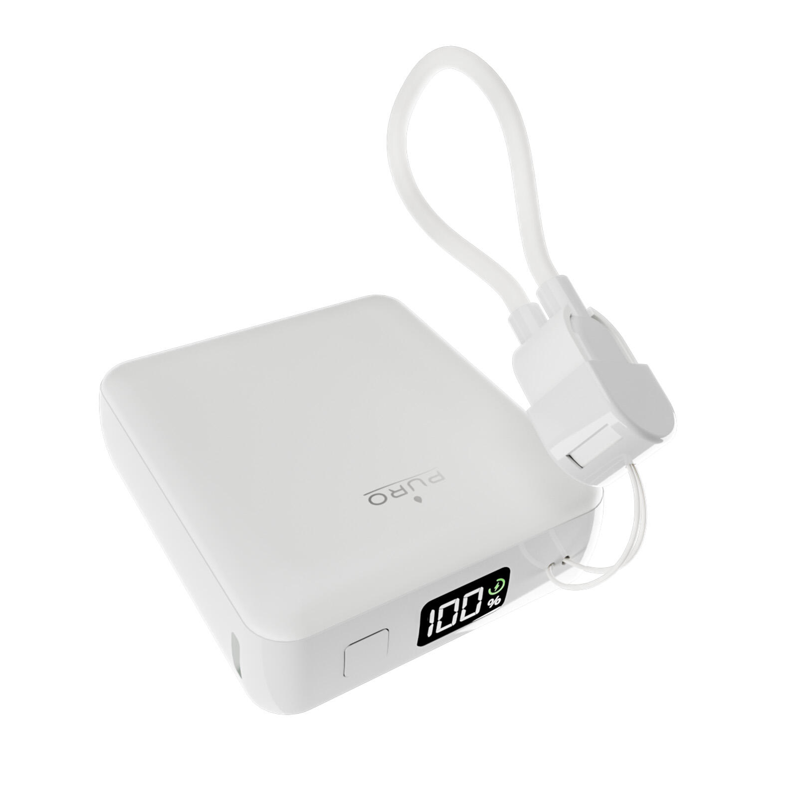 Power Bank 10000 mAh z kablem USB-C i wyświetlaczem LCD 2/7