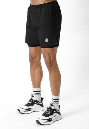 Lowell 2-In-1 Kurze Hosen - Schwarz