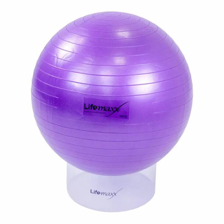 Gymball - Anti-Burst Fitness Ball - 55 cm - Purple