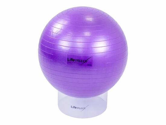 Gymball - Anti-Platz Fitnessball - 55 cm - Lila