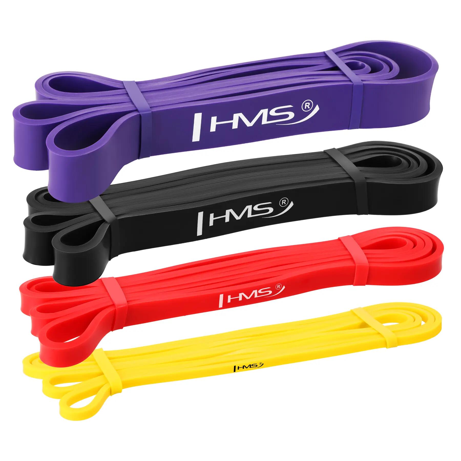 Set de cauciuc pentru exerciții HMS GU05 SET