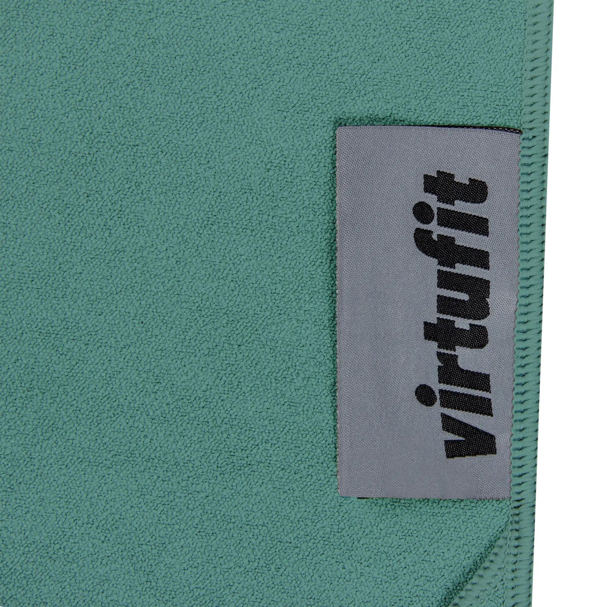 Yogamatte Premium Handtuch - Rutschfest - 183 x 61 cm - Ocean Green 3/7