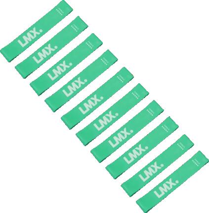LMX Mini Weerstandsband - Sterk - Blauw - 10 stuks