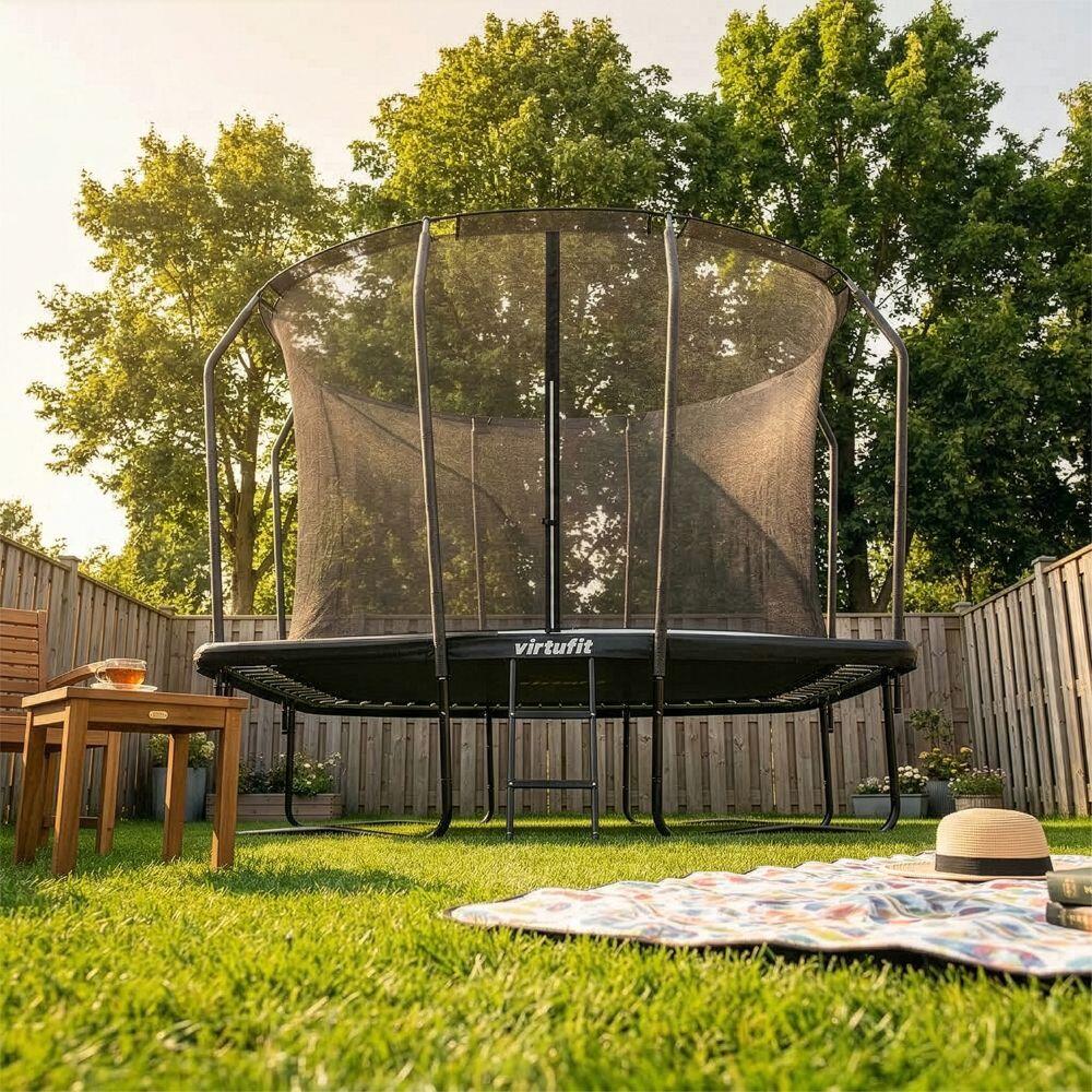 Trampoline Premium avec Filet de Sécurité - Rectangulaire - 213 x 305 cm 4/8