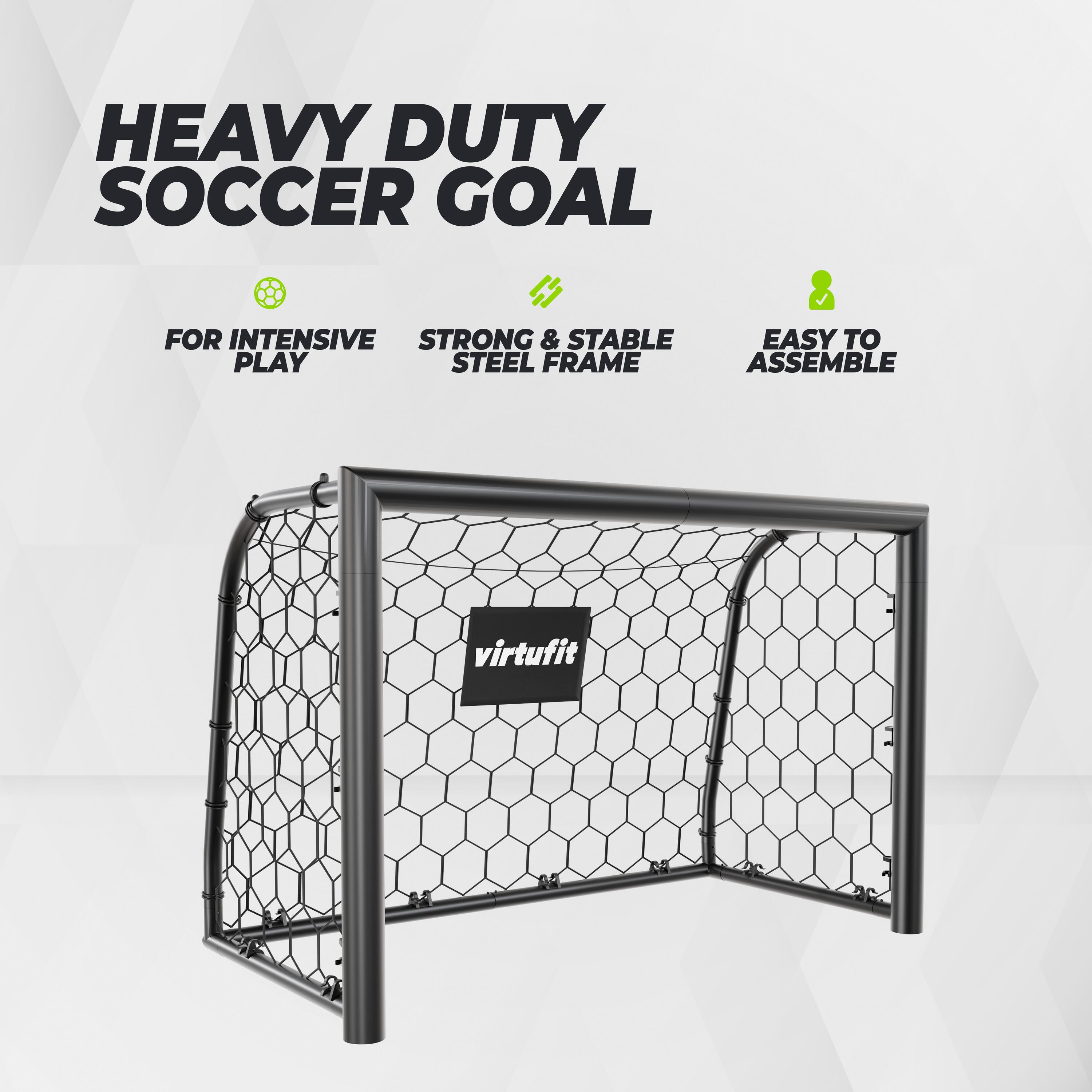 Voetbaldoel Premium - Heavy Duty Voetbal Goal 3/7