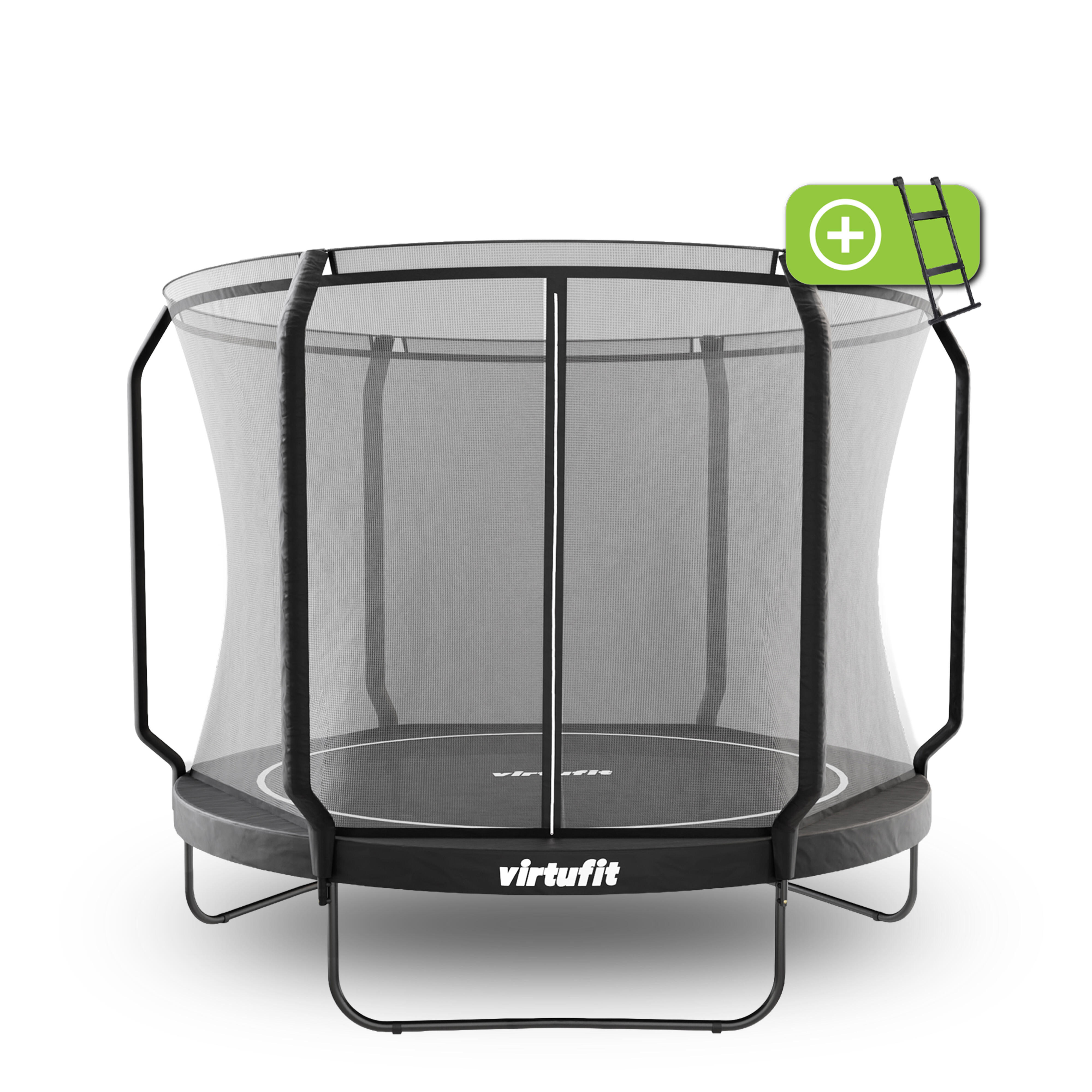 TRAMBULINA VIRTUFIT PREMIUM CU PLASA DE SIGURANTA SI SCARA 305 CM