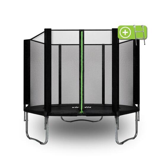 Trampolina z siatką zabezpieczającą - okrągła - 251 cm