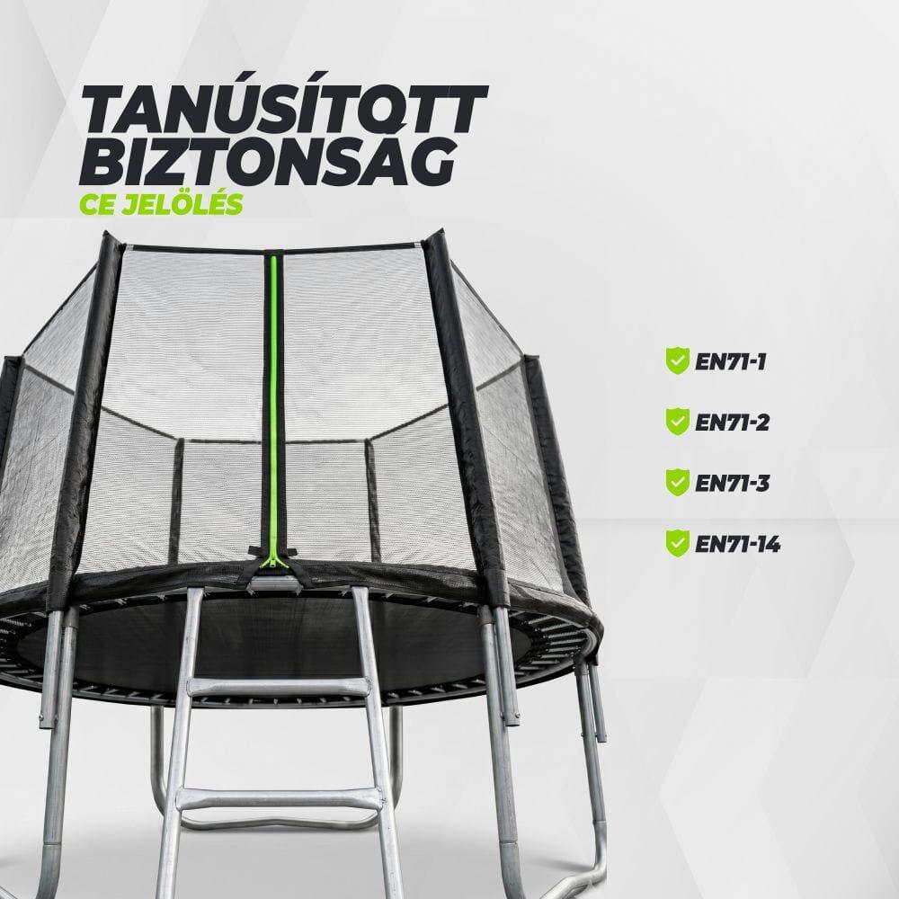 Trampoline met Veiligheidsnet - Rond - 305 cm 6/7