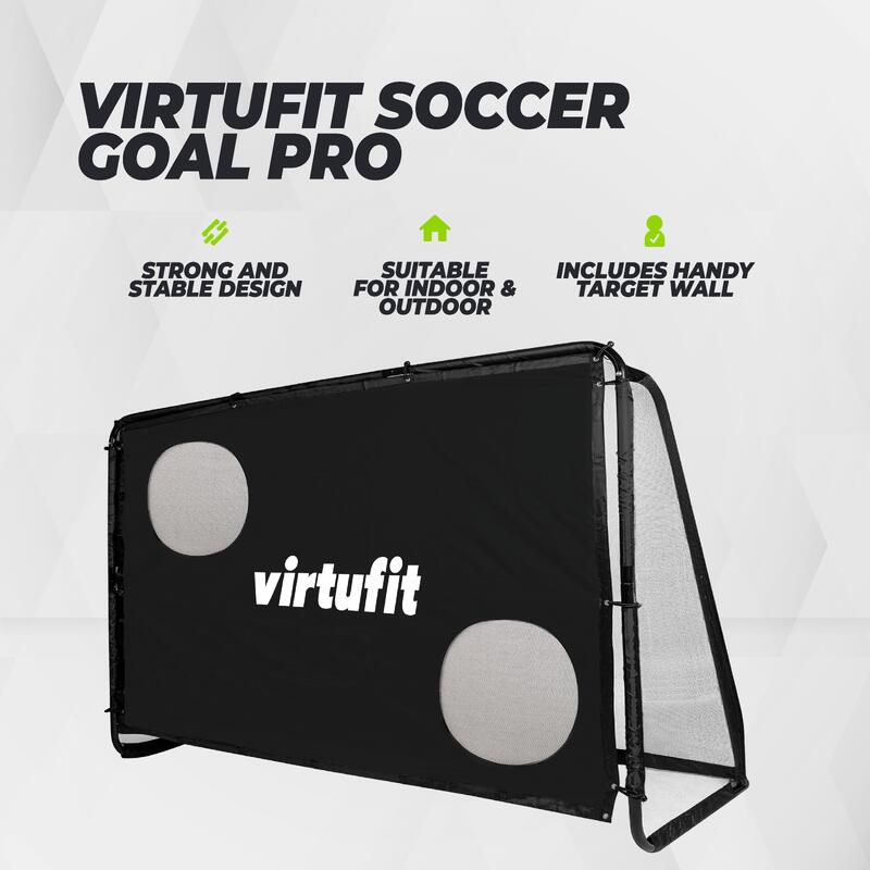 Poarta VirtuFit Football Goal Pro - Dimensiune - 120 x 80 cm