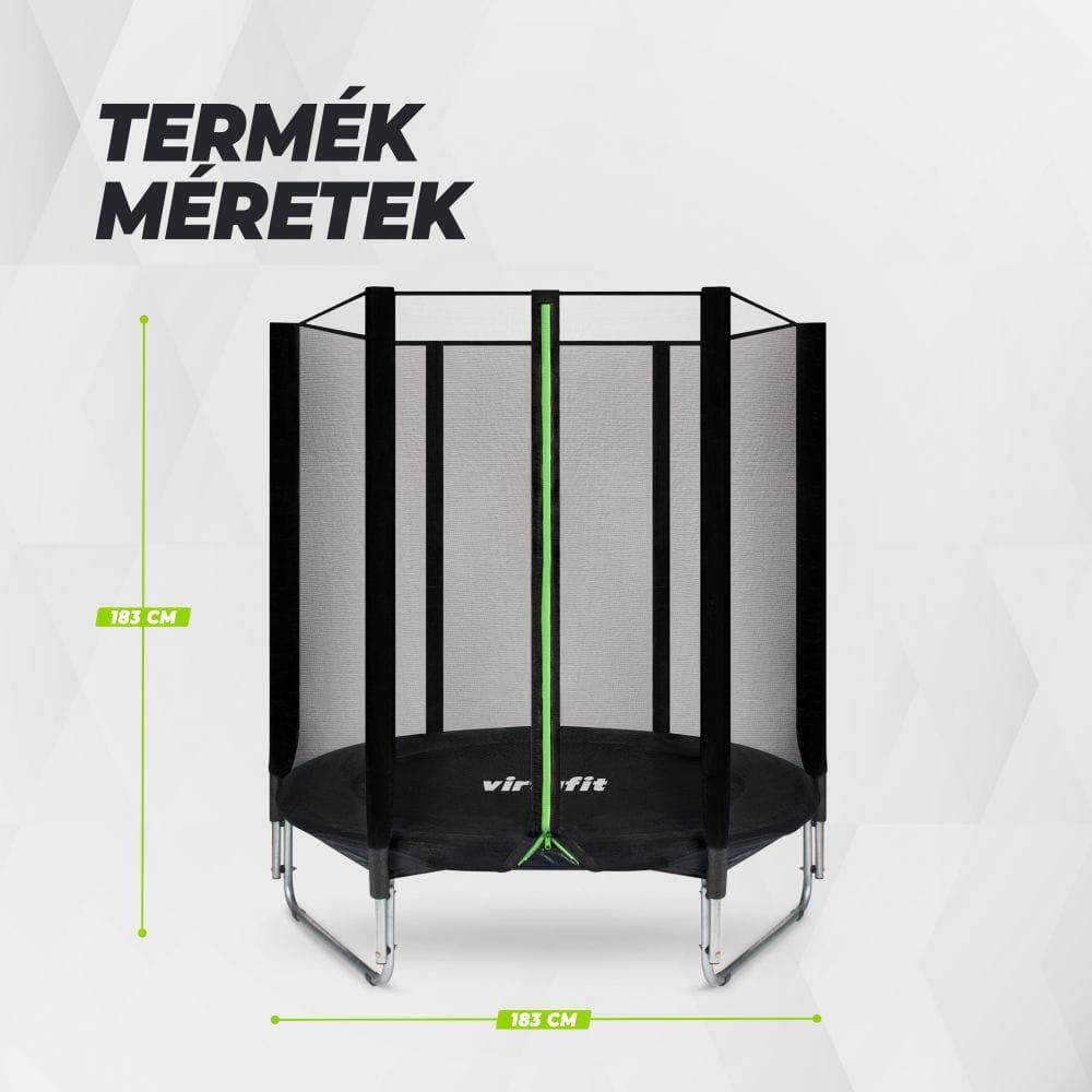 Trampoline met Veiligheidsnet - Rond - 183 cm 7/7