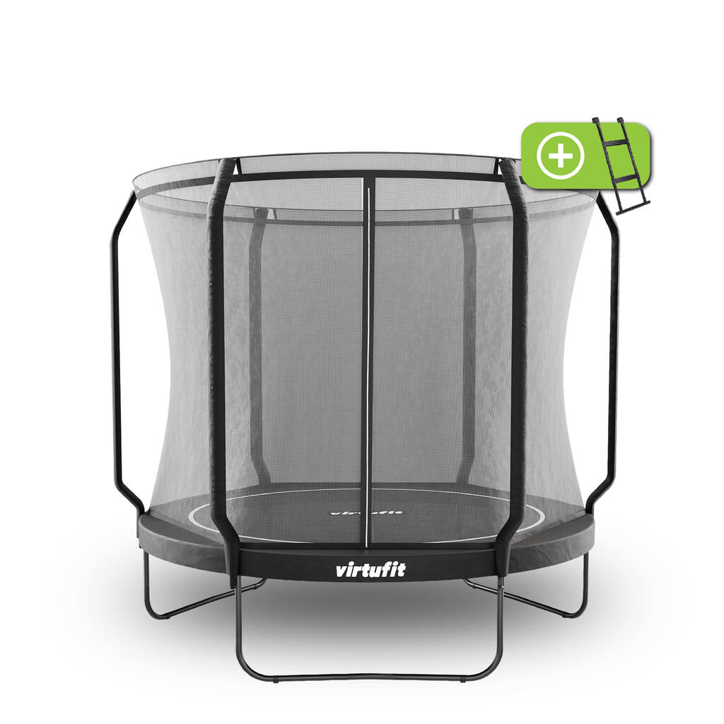 Premium Trampoline with Safety Net - Round - 251 cm