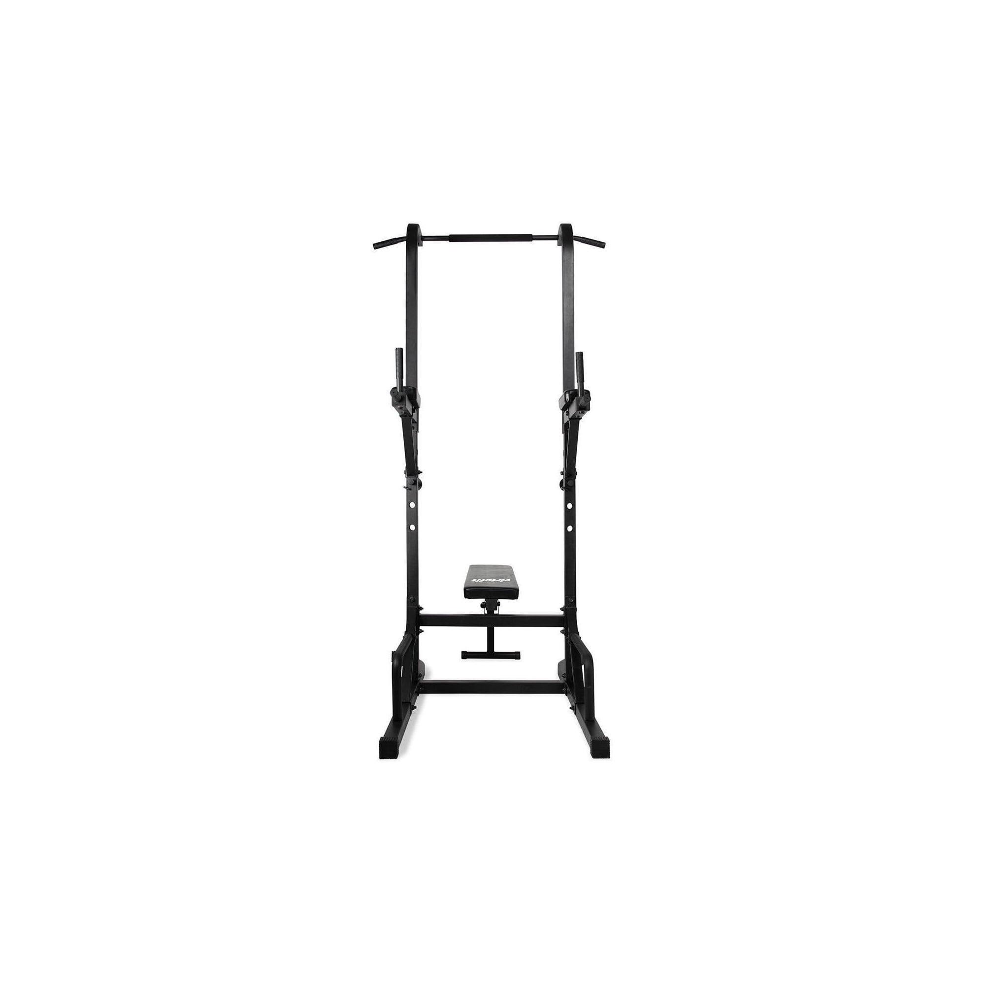 APARAT MULTIFUNCTIONAL VIRTUFIT POWER TOWER DELUXE CU BANCA FITNESS