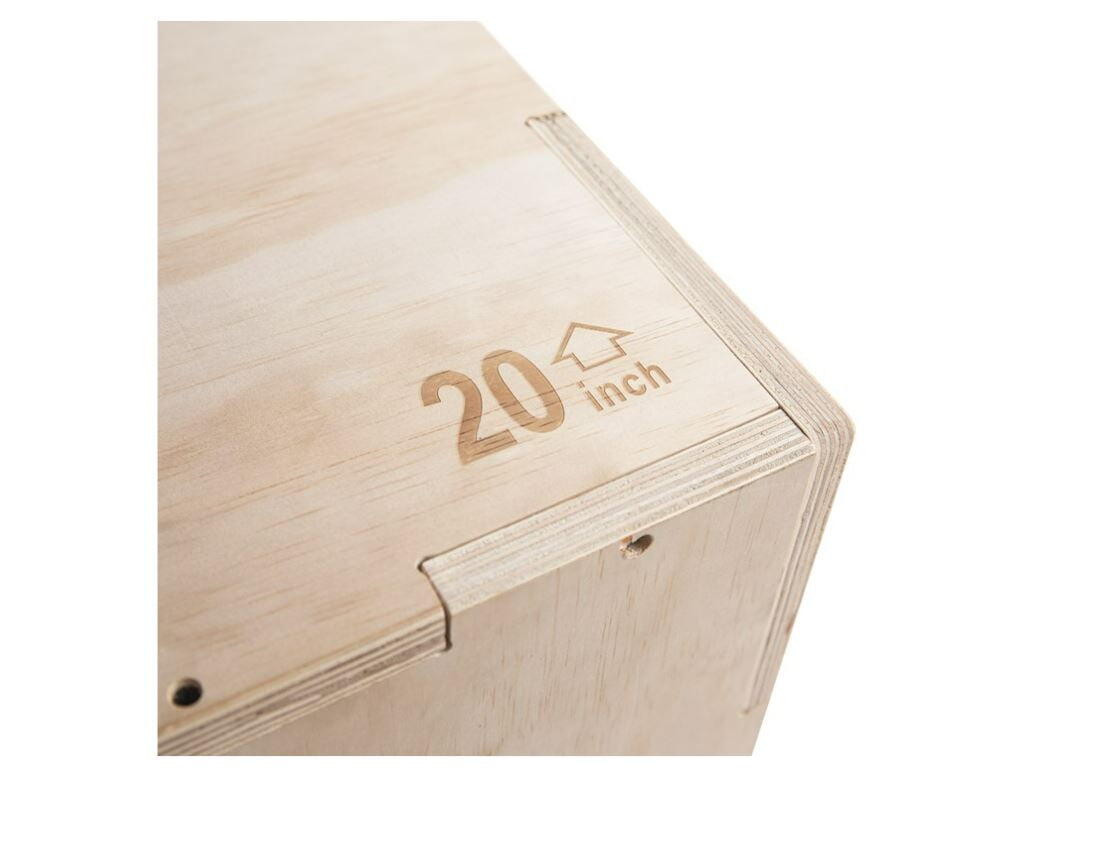 Plyo Box - Houten Plyo Box 3-in-1 - Klein - 40 x 45 x 50 cm 4/7
