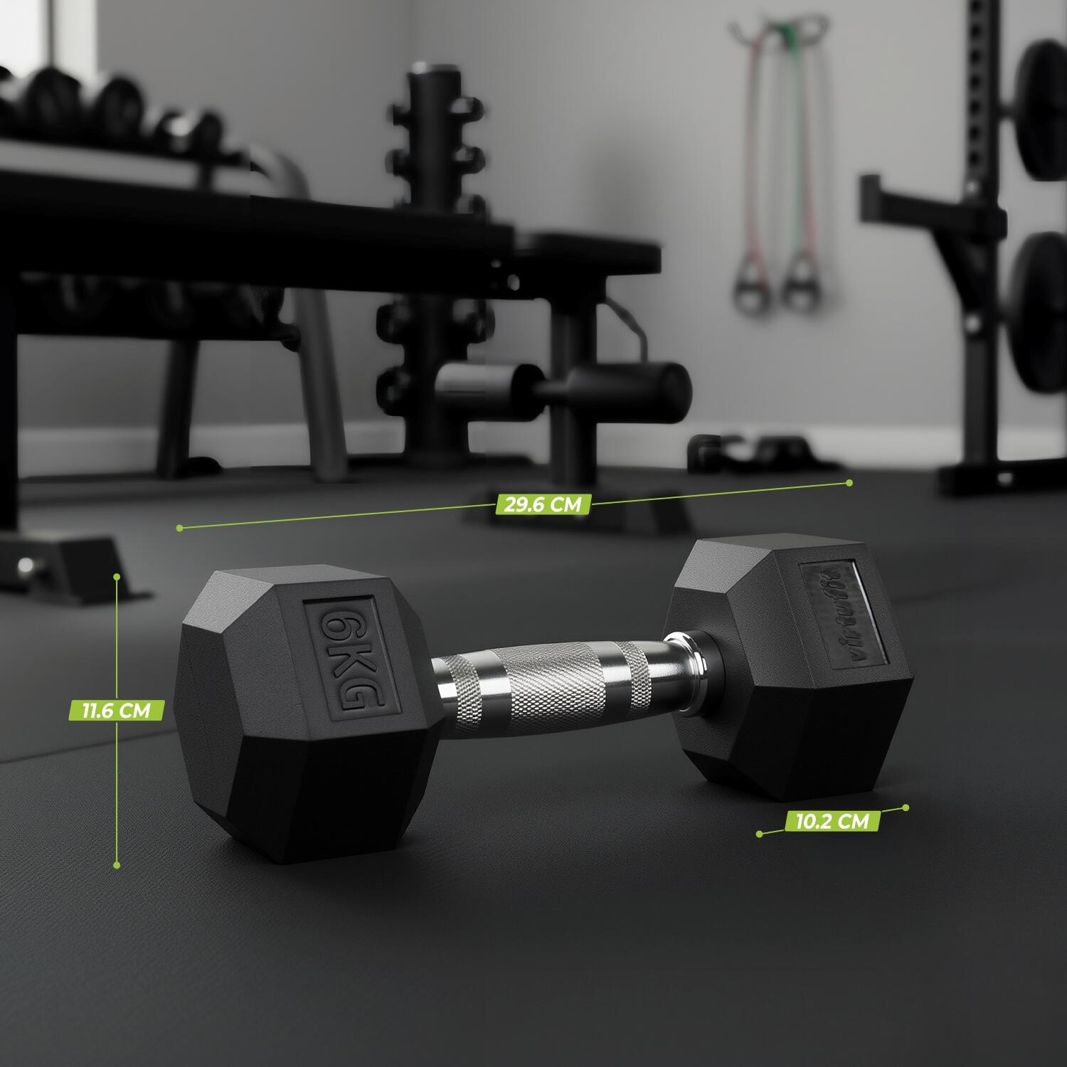 Haltères Musculation - Hexa - Poids - Par piéce - 1 à 40 kg 2/7