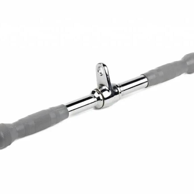 Triceps Straight Bar PU Grip - Grey