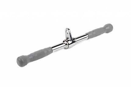 Triceps Straight Bar PU Grip - Grijs