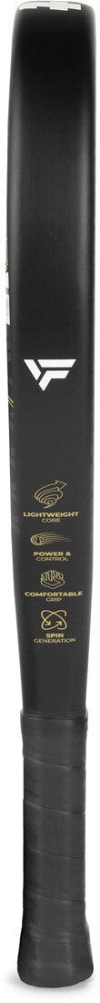Padelschläger - Precision Pro – Schwarz – Gold 4/7