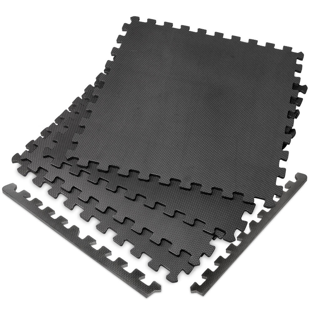Fitness Puzzle Mat - Floor Mat - 4-piece - Total 120 x 120 cm