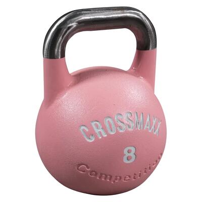 Crossmaxx competition kettlebells - roze - 8 kg