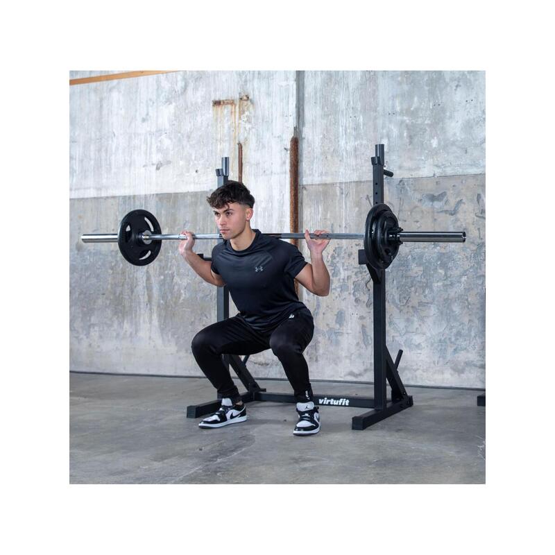 SUPORT HALTERE SI BARA DE GREUTATI AJUSTABIL VIRTUFIT