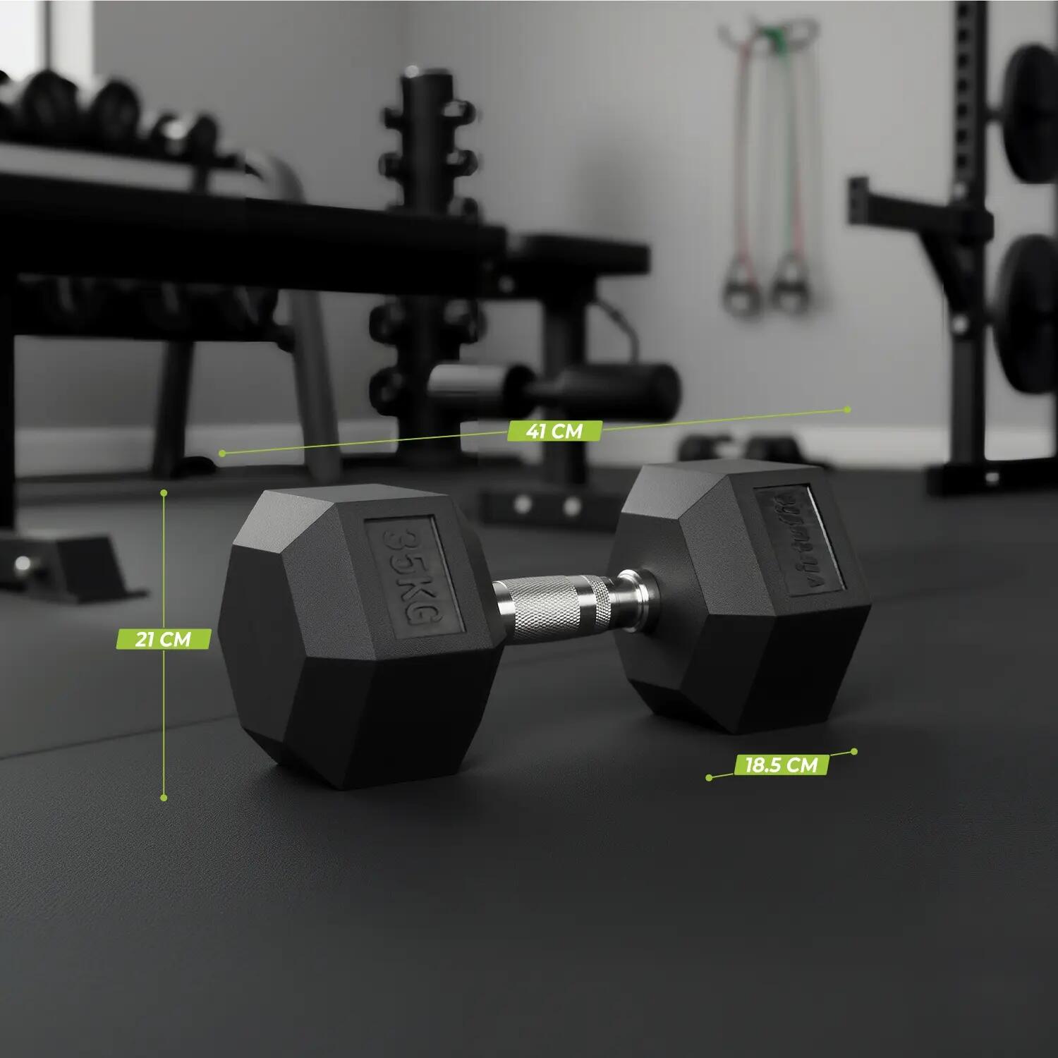 GANTERE VIRTUFIT HEXA PRO- 35 KG 2/6